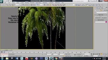 Opacity Map easy way to use in 3ds max/vray