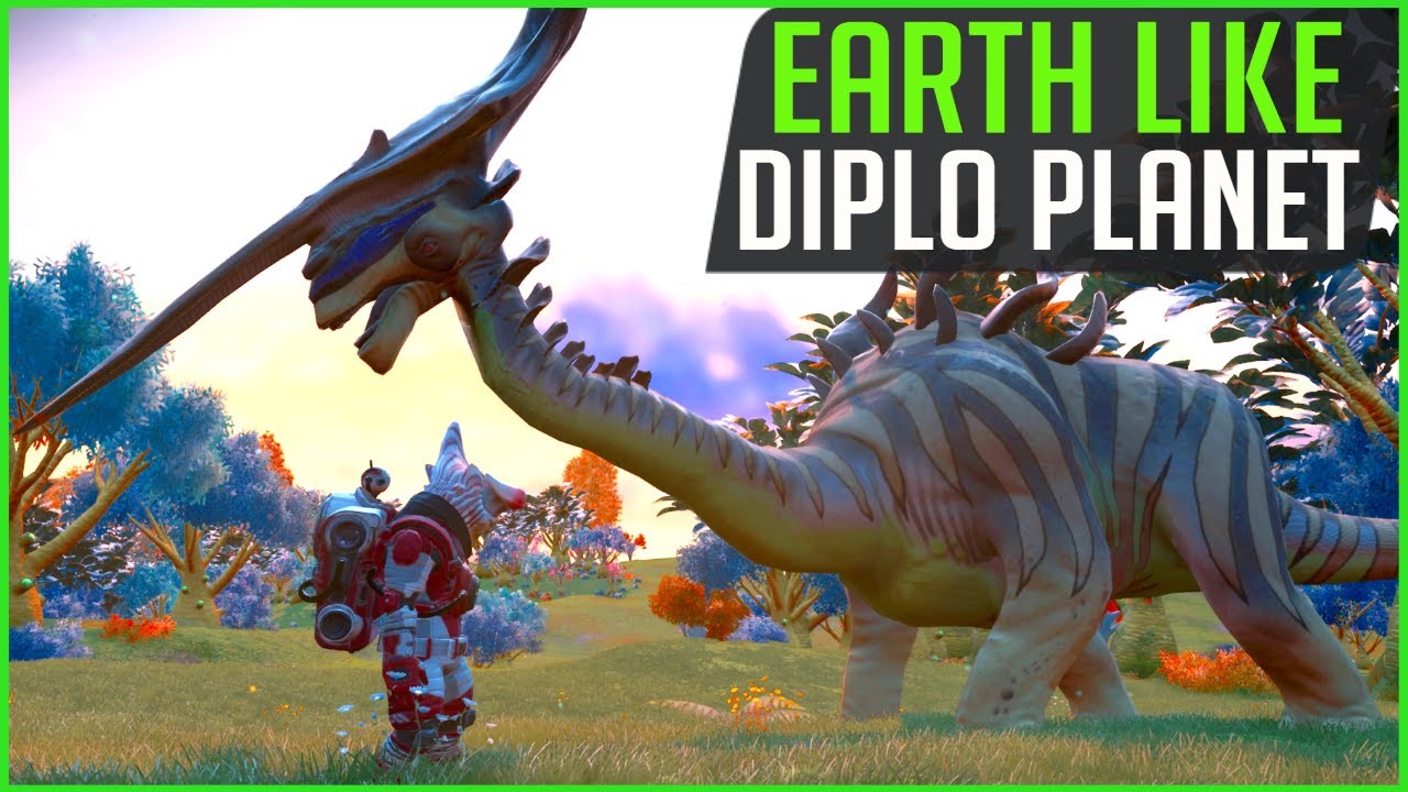 No Mans Sky Next 178 Freakin Wow Giant Diplo Earth Like Planet No Mans Sky Ps4 Pro Gameplay