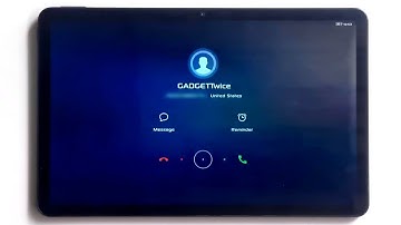 Huawei Matepad 10.4 Incoming call + Boot Animation