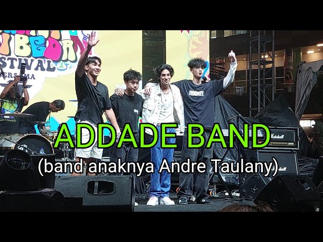 ADDADE BAND live at Berani Jadi Beda Festival,  11 mei 2024 class=