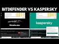 Kaspersky vs Bitdefender Free | Test vs Malware