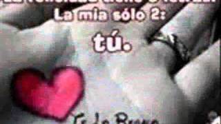 Video thumbnail of "TE AMO  Y NUNCA TE DEJARE MI VIDA....wmv"