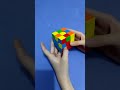 Сборка второго слоя кубика Рубика 3x3.