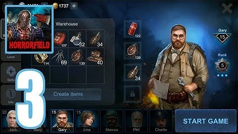 Horrorfield - Gameplay Walkthrough - Part 3 [Gary, Lina, Butcher]