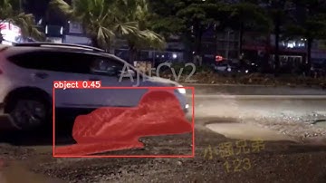 POTHOLE SEGMENTATION  USING COMPUTER VISION #python  #artificial intelligent