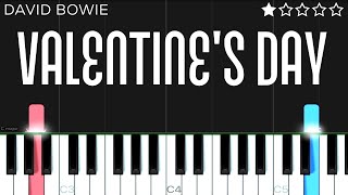 David Bowie - Valentine's Day | EASY Piano Tutorial screenshot 5