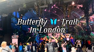 Butterfly Trail in London 🇬🇧 |A Big Art| Enjoy with me 😊