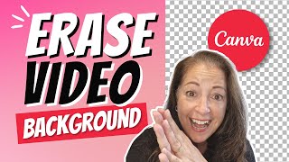 How to Remove Video Background in Canva (no green screen 🟢❌!)