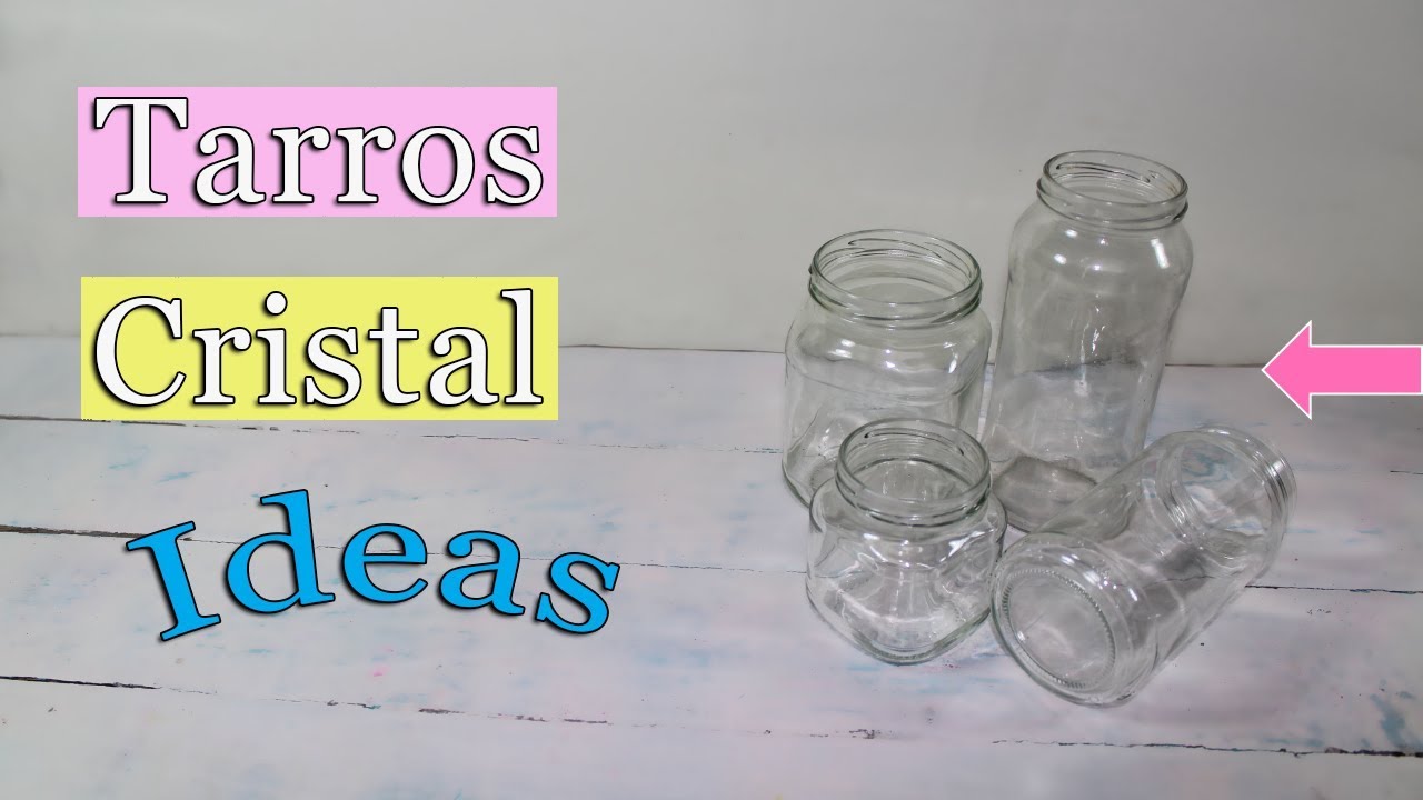 Botes de cristal ideas 