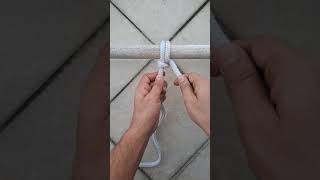 Fishermans Bend & Bowline  abok diy knotting knot nudos rope ropeknot tutorial macrame