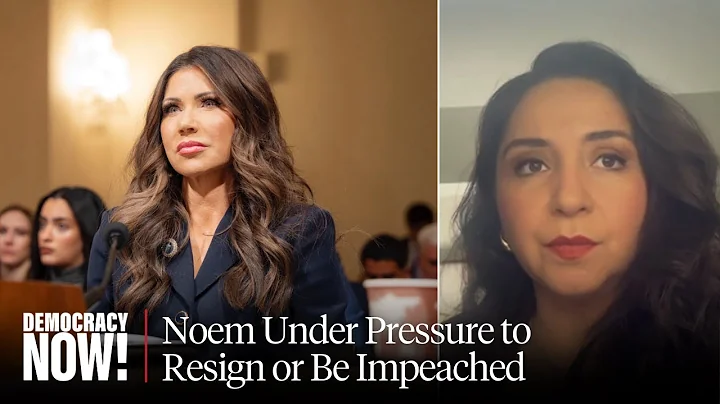 "A Force of Terror": Rep. Delia Ramirez on ICE Abuses & Her Push to Impeach Kristi Noem as DHS Chief