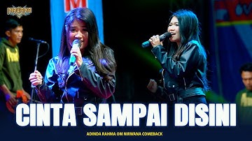 CINTA SAMPAI DISINI (D