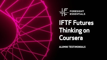 IFTF Foresight Essentials: David Kalisz, Assoc. Professor Paris School of Business