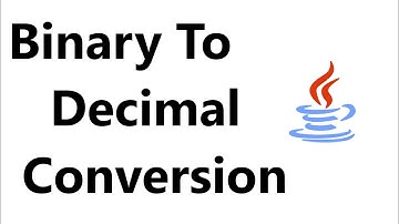 Binary to Decimal conversion in java | How to convert Binary to decimal in java
