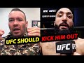 Colby covington angry  w belal muhammad for white privilege comments