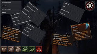 Diablo 4 TÜRKÇE 100 Level END GAME Ölüm Büyücüsü (Necromancer) Kemik Mızrak, Ceset Patlatma Build