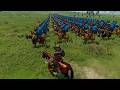 1000 Samurai Cavalry Ride Into the Valley — Infantry Stand Their Ground