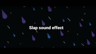 Slap sound effect