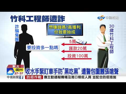 詐團車手領款百萬遭逮 囂張嗆警"等律師來"│中視新聞 20200823