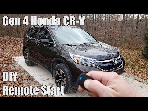 2012-2016 Honda CRV Remote Start Installation Fortin Evo One Plug and Play