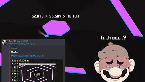 TOKYO (3rd Replay) - 78.137s | Open Hexagon 2.1.5