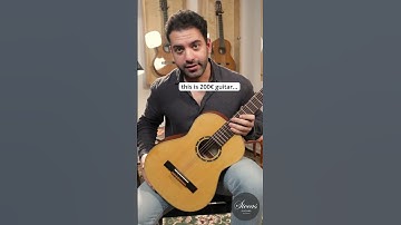 Thumbnail of (PARODY) 200$ vs 20.000$ GUITAR | do you hear the DIFFERENCE? | Siccas Guitars #shorts