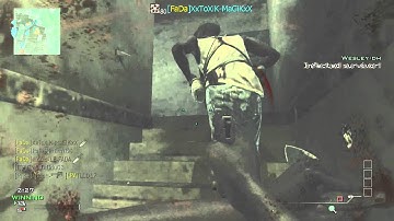 MW3 - Best way to kill 2 people whit one throwing knife