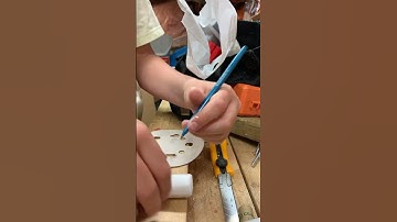 Size the nose cone to fit in the tube