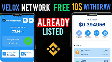 "Velox Network Se Free Mining | Earn VLX Coins Daily | New Earning App 2025"