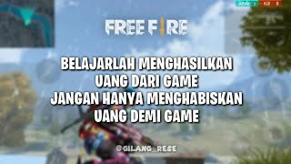 QUOTES GAMER FREE FIRE KEREN BUAT STORY WA - FREE FIRE INDONESIA