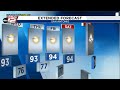 Heat high builds, keeping rain at bay
