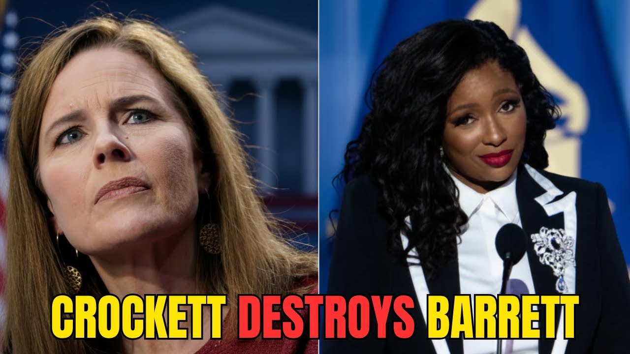 Judge Amy Coney Barrett TRIES To Corner Jasmine Crockett — Her Brilliant Move FLIPS The Courtroom