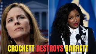 Judge Amy Coney Barrett TRIES To Corner Jasmine Crockett — Her Brilliant Move FLIPS The Courtroom