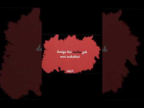 Deewana Song Lyrics Darshanraval Shortsfeed Deewana Aqsa Dz Ilovedyou Ytshorts Lyrics