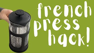 French Press Hack By Zulay Kitchen | On Amazon