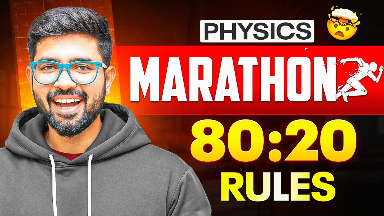MARATHON--1 Selective Questions Class 12 Physics