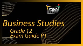 Business Studies Exam Guide Paper 1