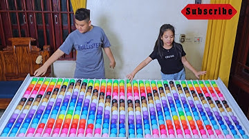 Color Ball Puzzle Challenge, Brain training game but also very fun ☆ level 08