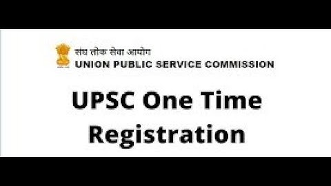 UPSC REGISTRATION 2023