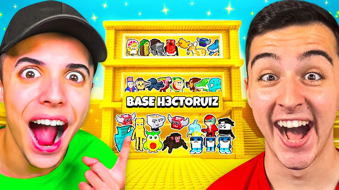 PASÉ de BASE NOOB a BASE PRO en 1 HORA con JONBTC 😱🔥 Roblox
