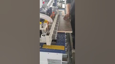 semi automatic edge binding machine