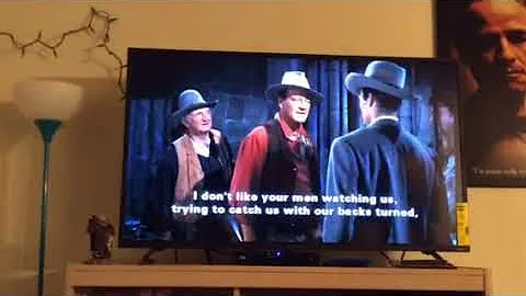 Chance talks to Burdette