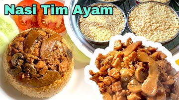 Nasi Tim Ayam, Gampang & Gurih Tanpa Micin