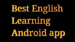 Best English learning Android app/How to learn English easily at home screenshot 1