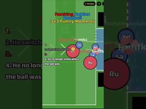 Ranking Roblox Beatball 3v3 Funny Moments!