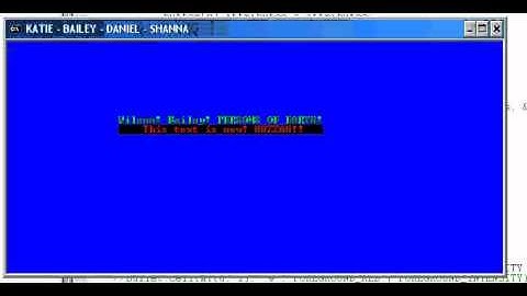[C++] ASCII Art - Screen buffers