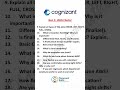 Cognizant GenC 2026 Batch Interview Questions || Java Cluster