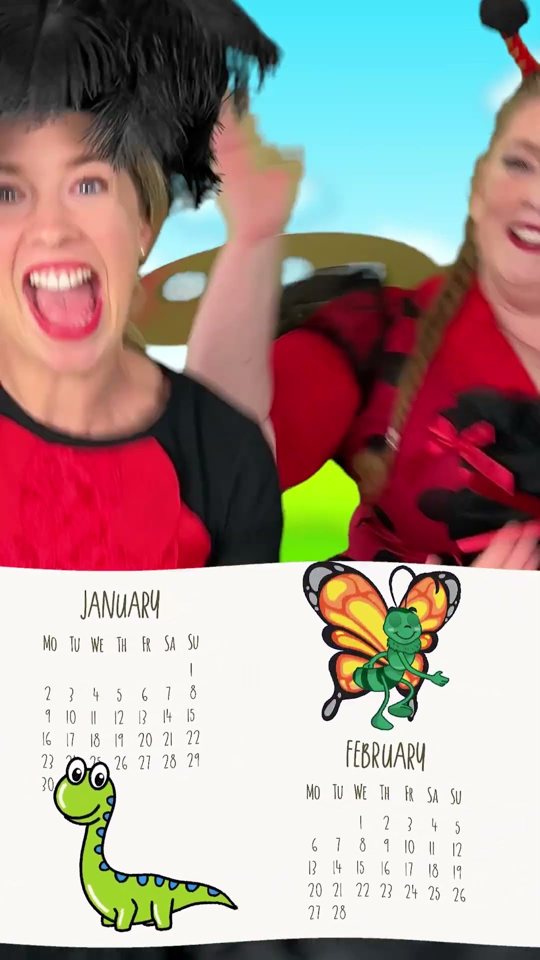 Learn the Months of the Year ✨? #shorts #kidssongs
