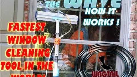 New wagtail wave- The fastest window cleaning tool in the world!