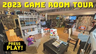 2023 Game Room Tour - 6,700 Games, 100+ Consoles, Arcades, Pinball & More!